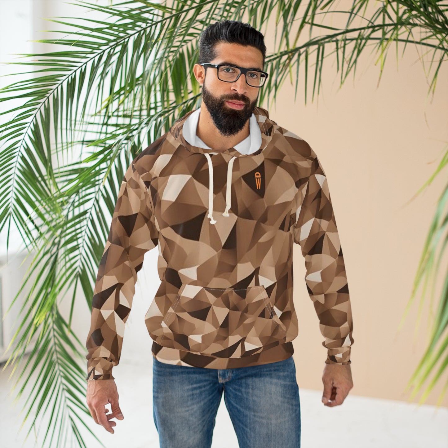 Big Game Camo by Deepwood.life Unisex Pullover Hoodie (AOP)