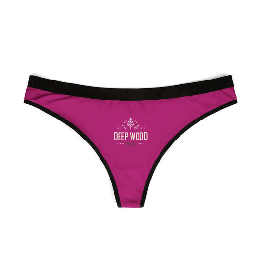 Need more edition by Deepwood.life Women's Thongs (AOP)