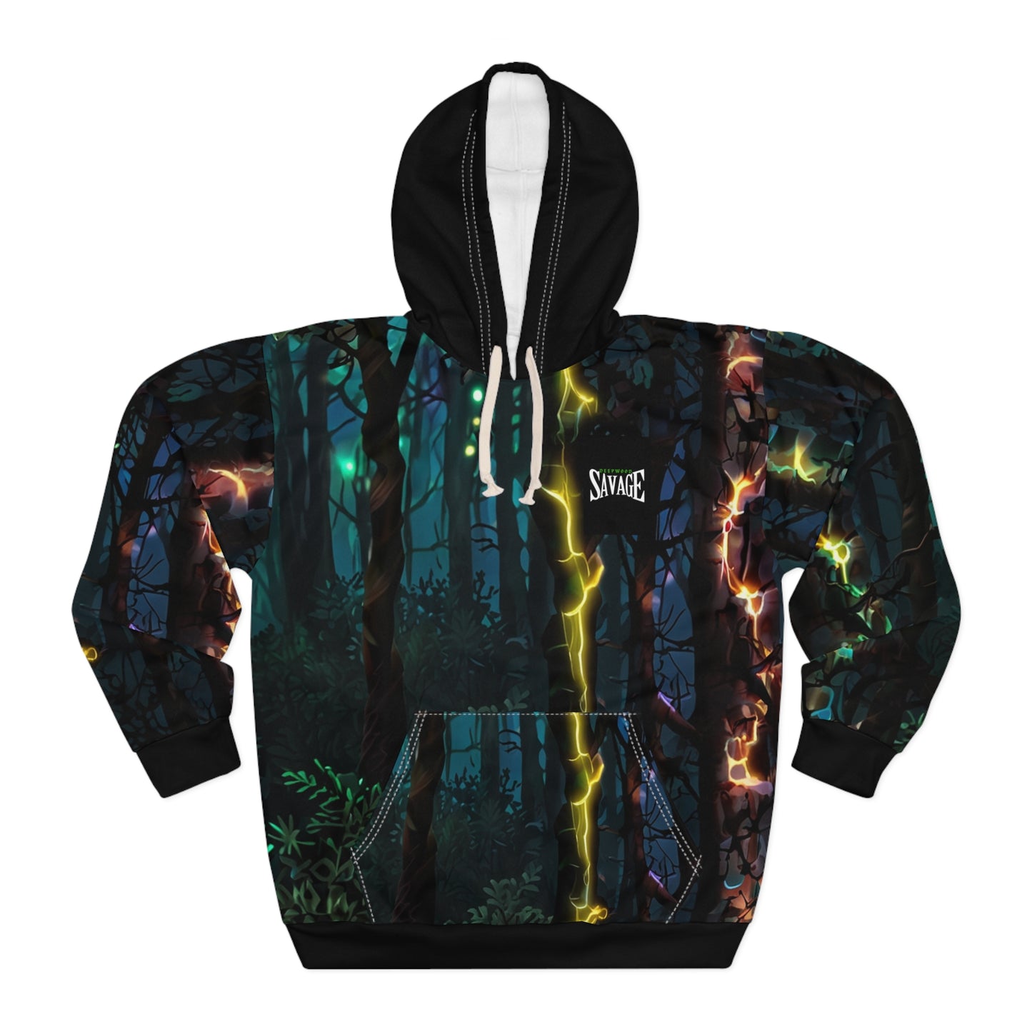 Savage Edition by Deepwood.life Unisex Pullover Hoodie (AOP)