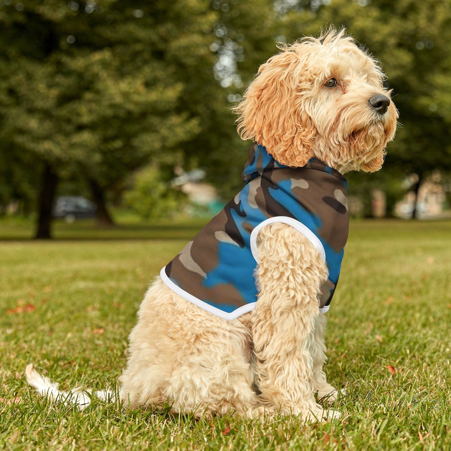 Camo Pet by Deepwood.life Pet Hoodie