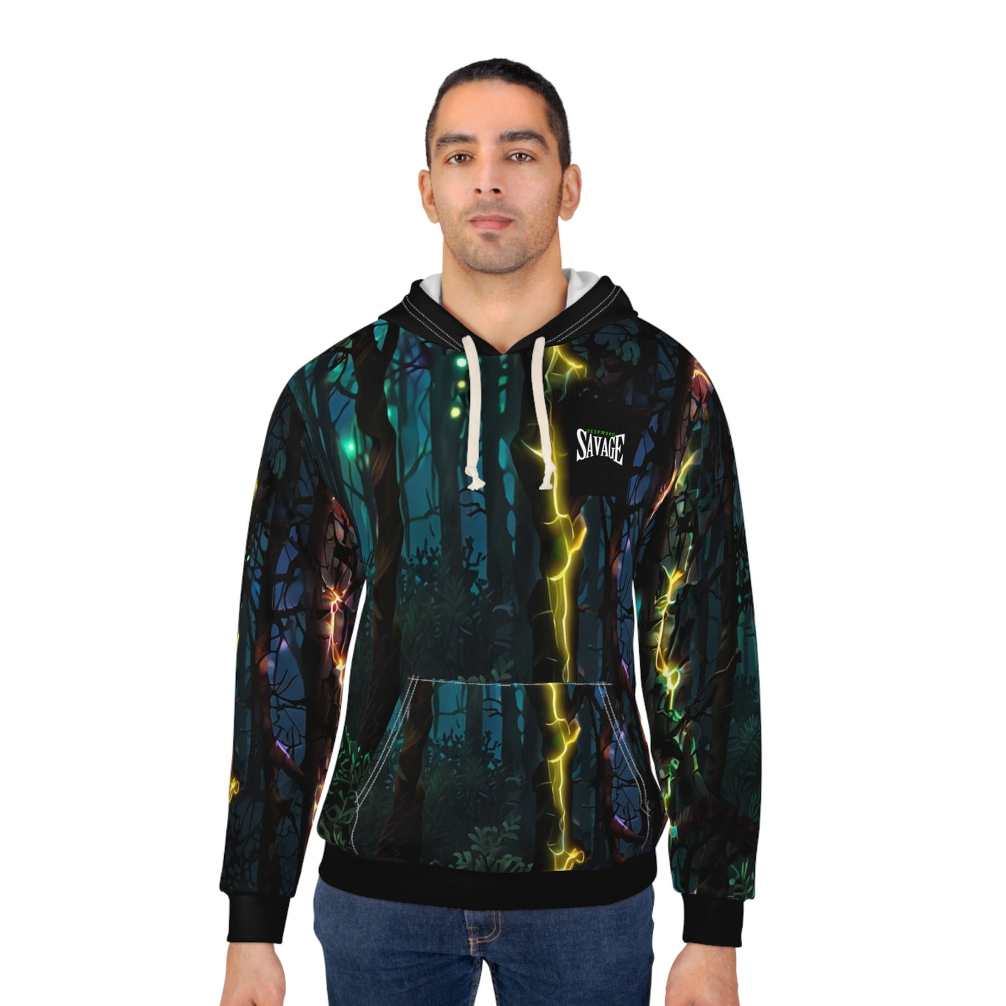 Savage Edition by Deepwood.life Unisex Pullover Hoodie (AOP)