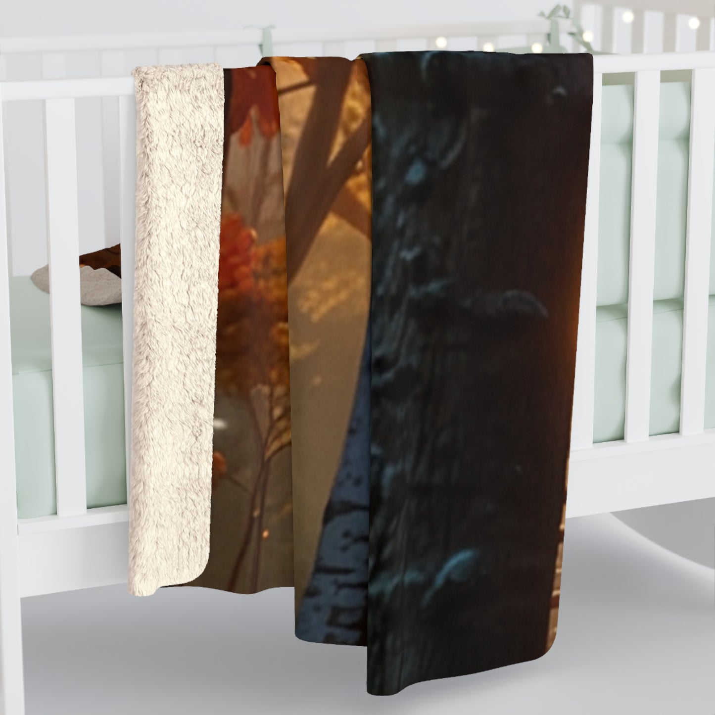 Fall Edition by Deepwood.life Sherpa Fleece Blanket