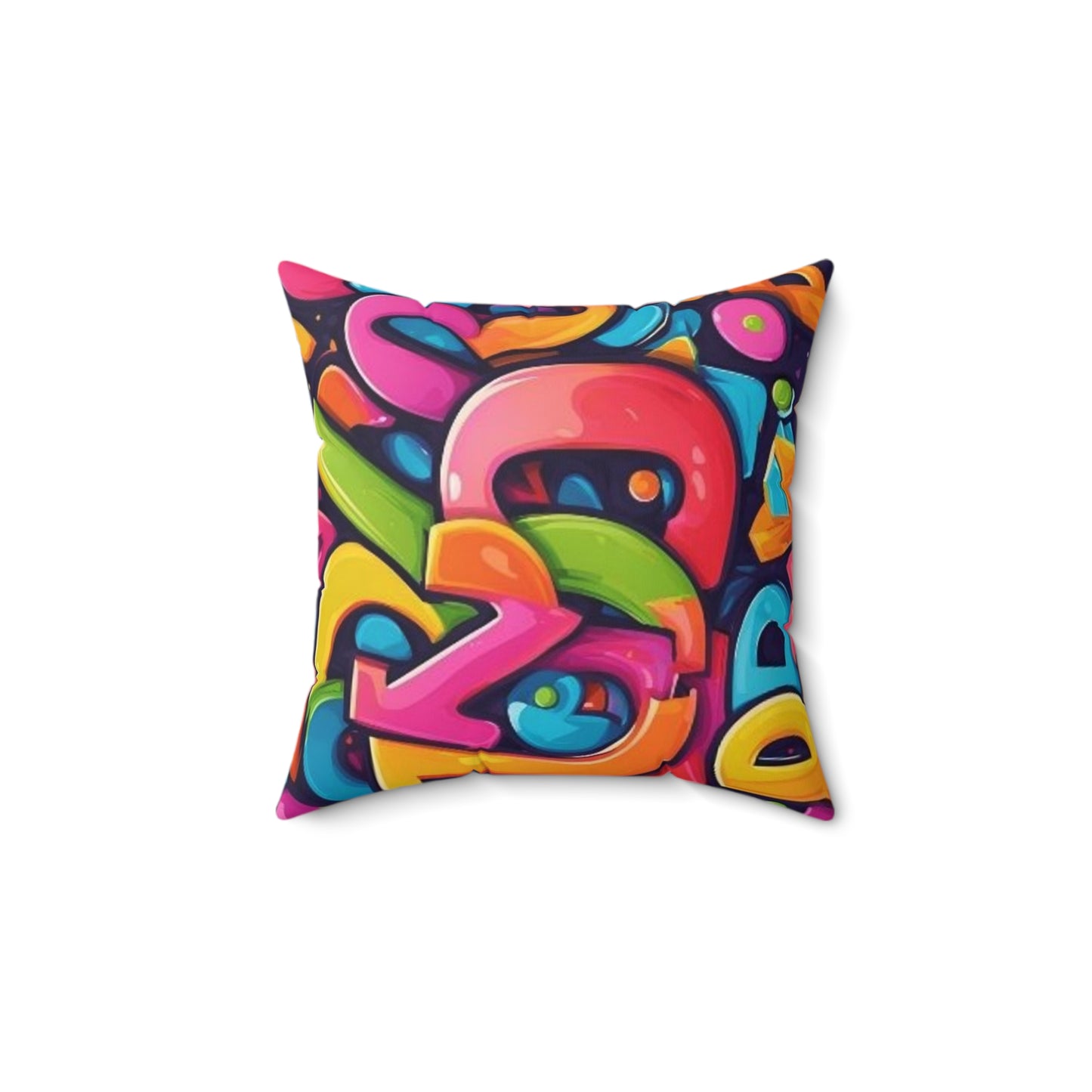 Abstract Art by Deepwood.life Spun Polyester Square Pillow