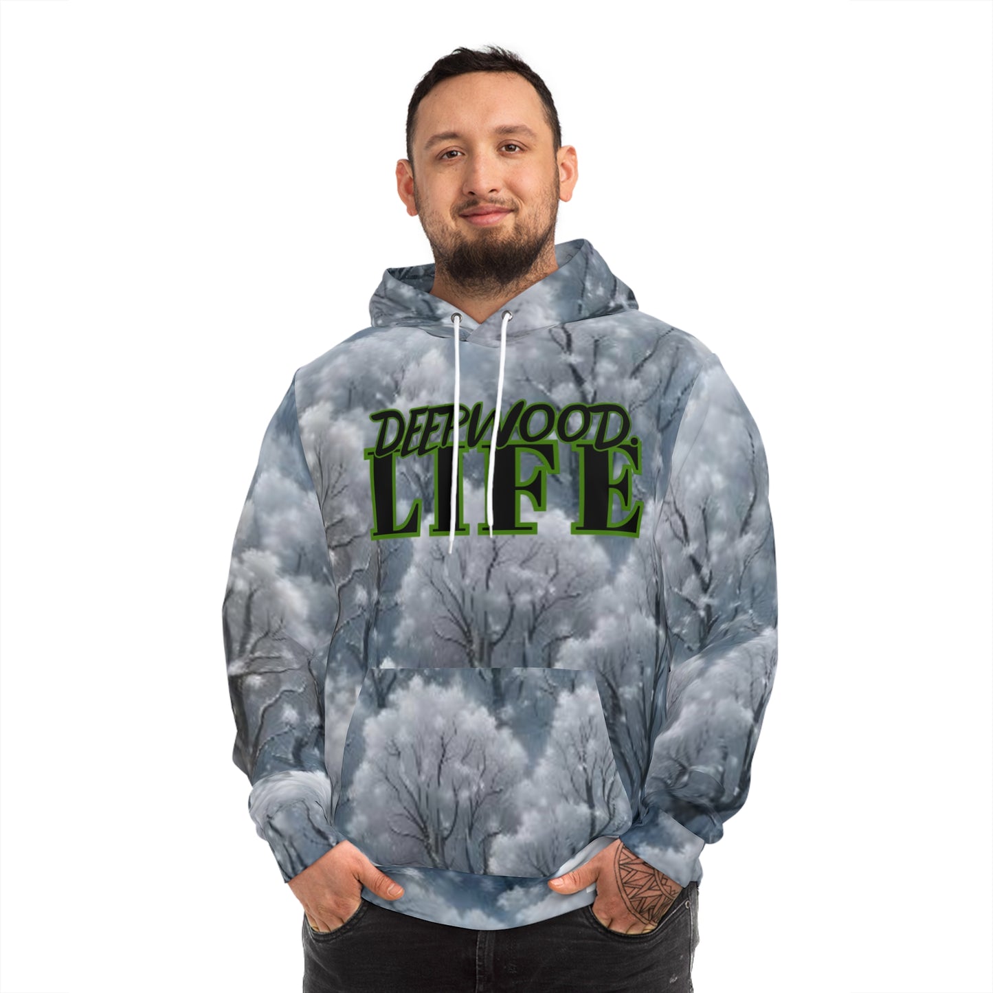 Winter edition by Deepwood.life Fashion Hoodie (AOP)