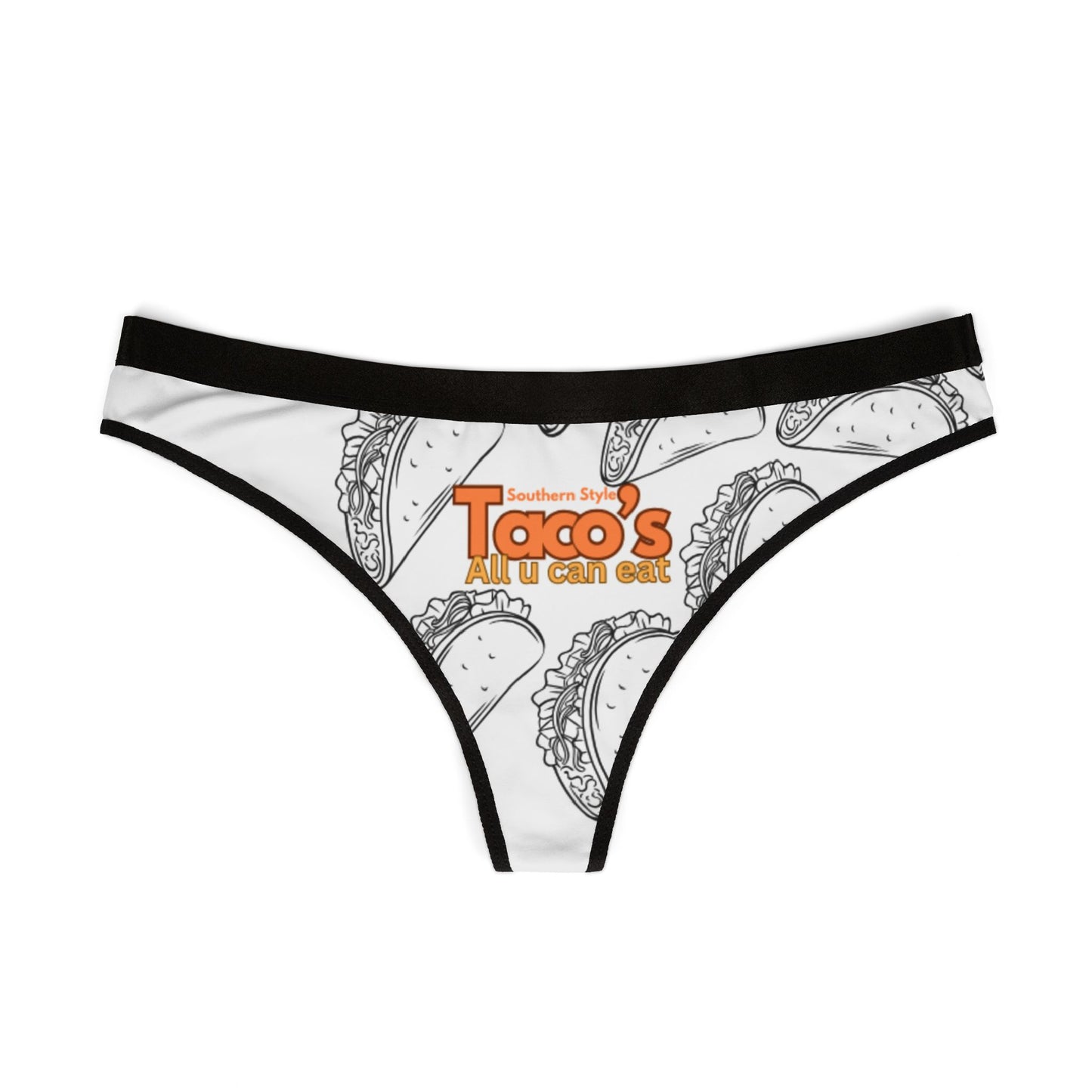 Adult Southern edition by Deepwood.life Women's Thongs (AOP)