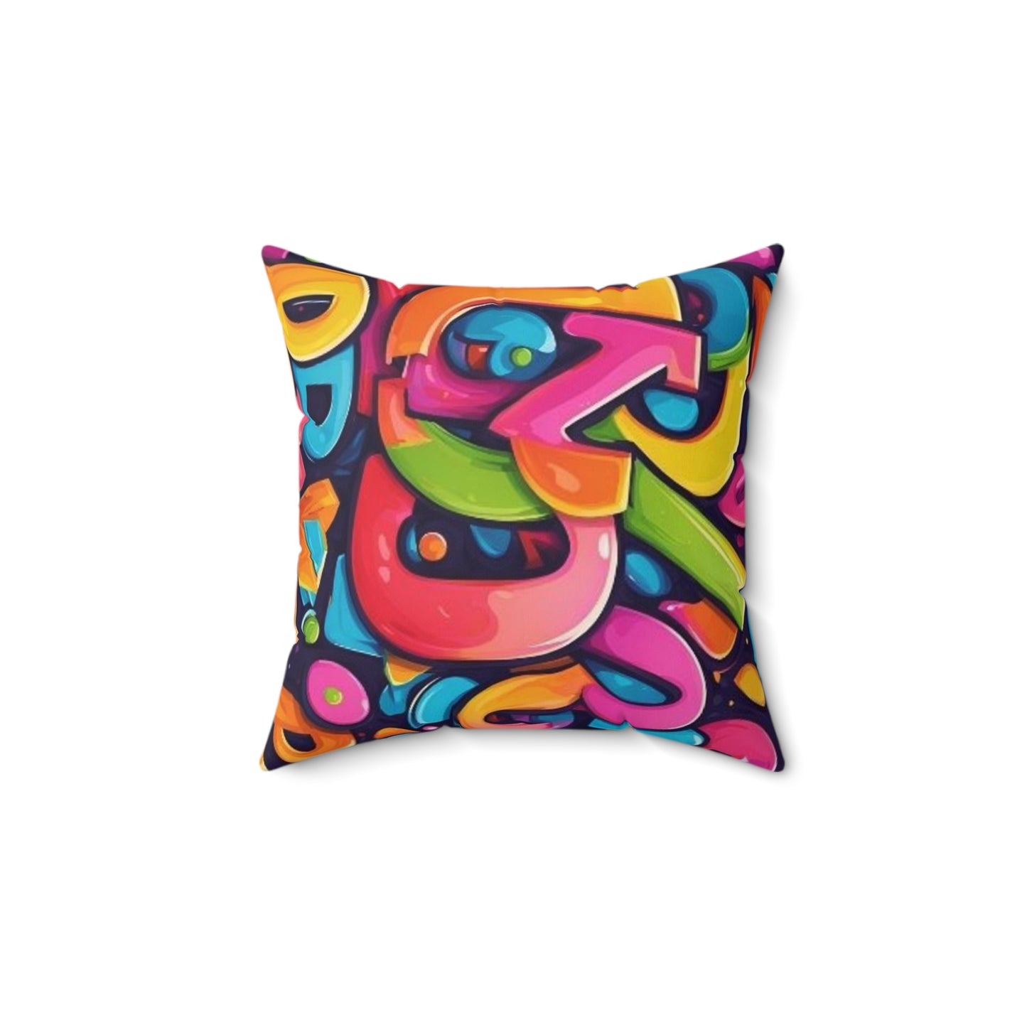 Abstract Art by Deepwood.life Spun Polyester Square Pillow