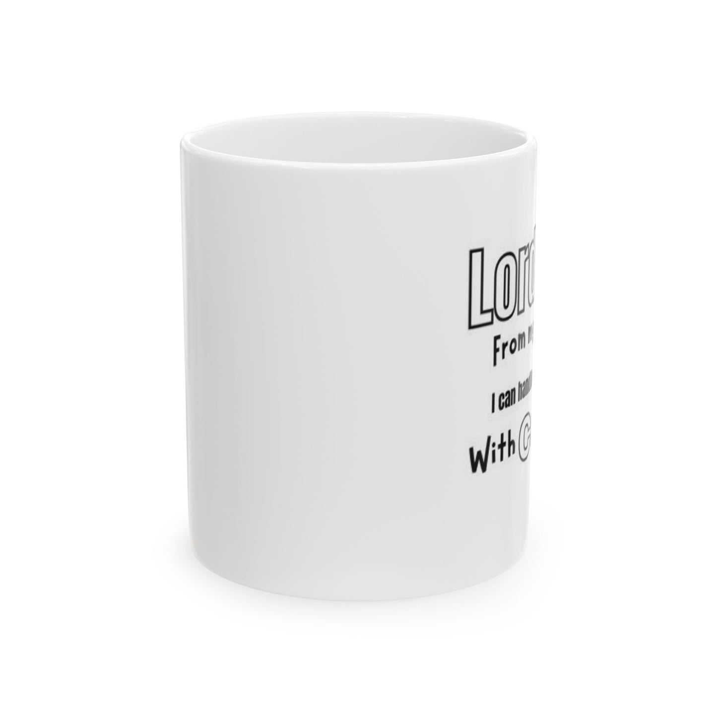 Lord protect by Deepwood.life Ceramic Mug, (11oz, 15oz)