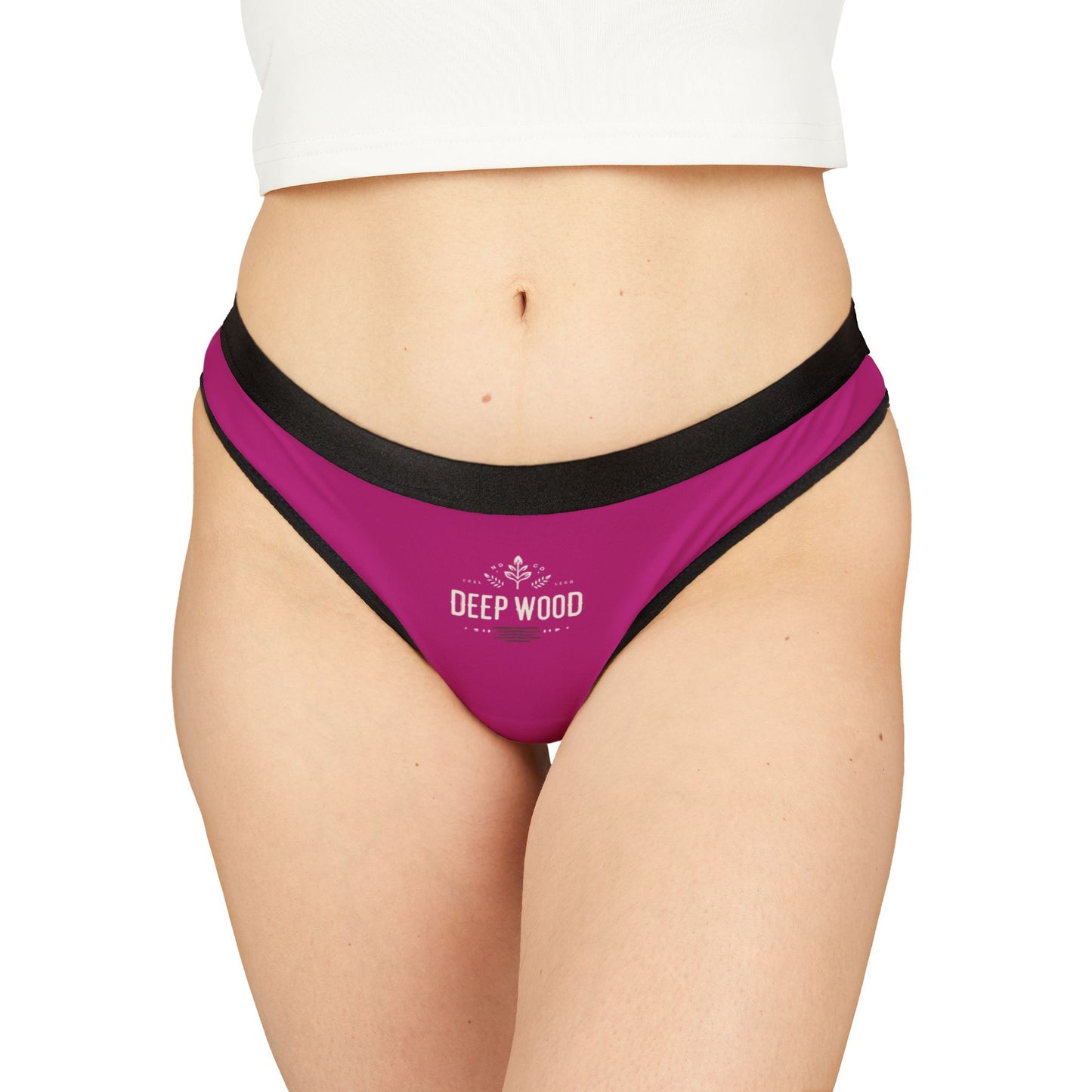 Need more edition by Deepwood.life Women's Thongs (AOP)