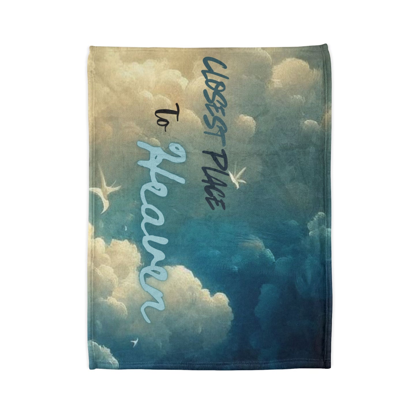 Heaven by Deepwood.life Soft Polyester Blanket