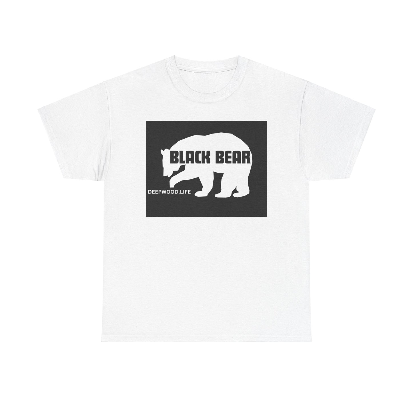 Black Bear edition by Deepwood.life Unisex Heavy Cotton Tee