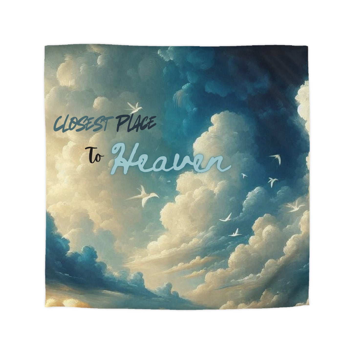 Heaven by Deepwood.life Microfiber Duvet Cover