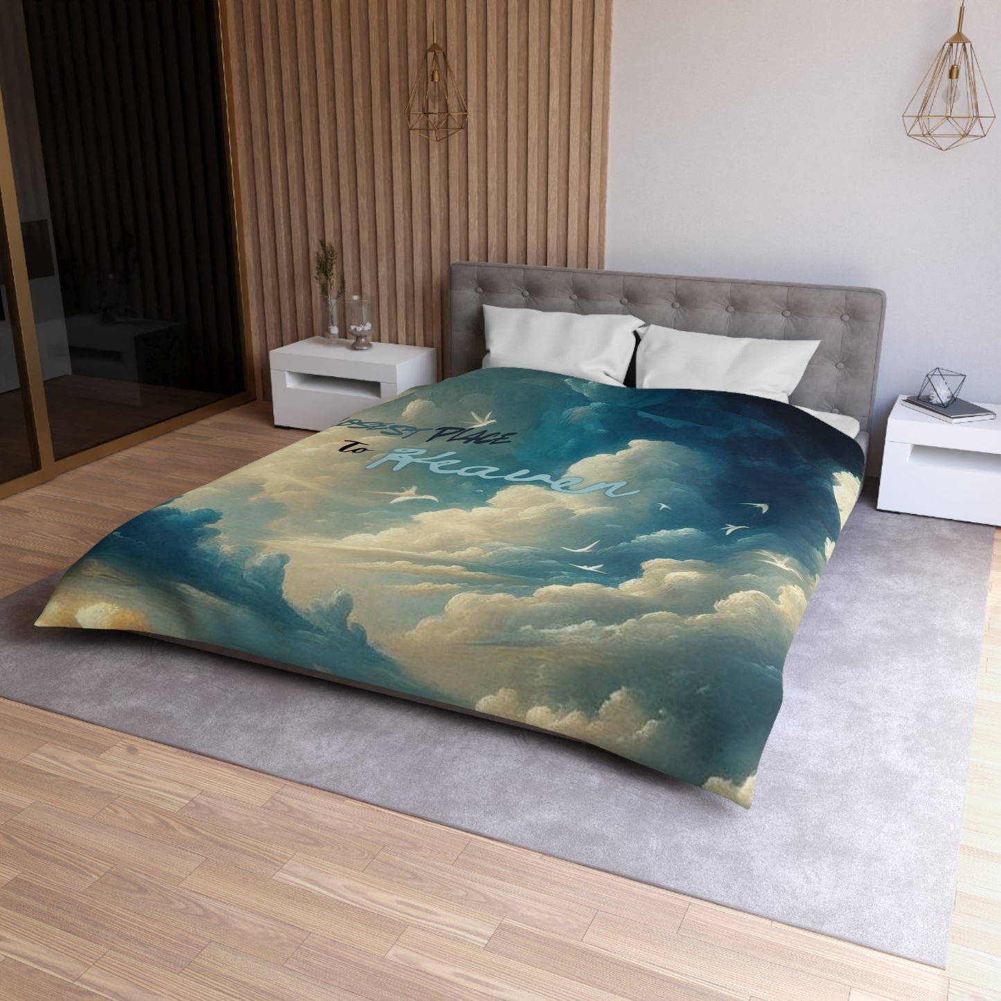 Heaven by Deepwood.life Microfiber Duvet Cover