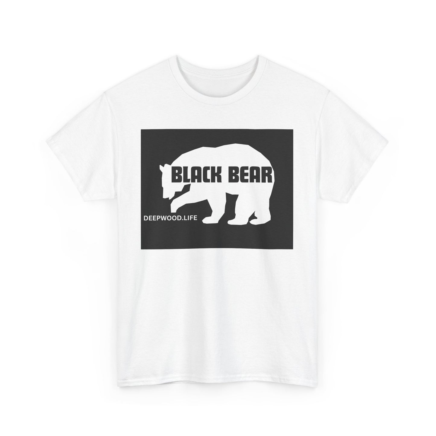 Black Bear edition by Deepwood.life Unisex Heavy Cotton Tee