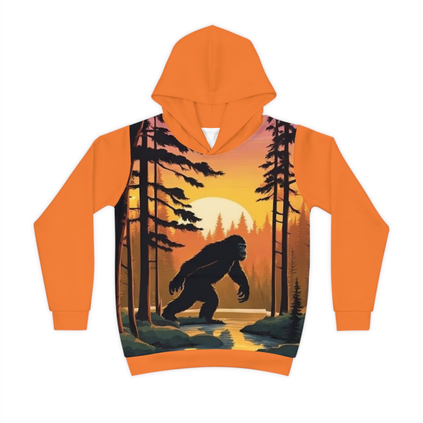 Big Foot edition by Deepwood.life Children's Hoodie (AOP)